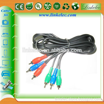 2014 high quality 8m cable RCA AV cable